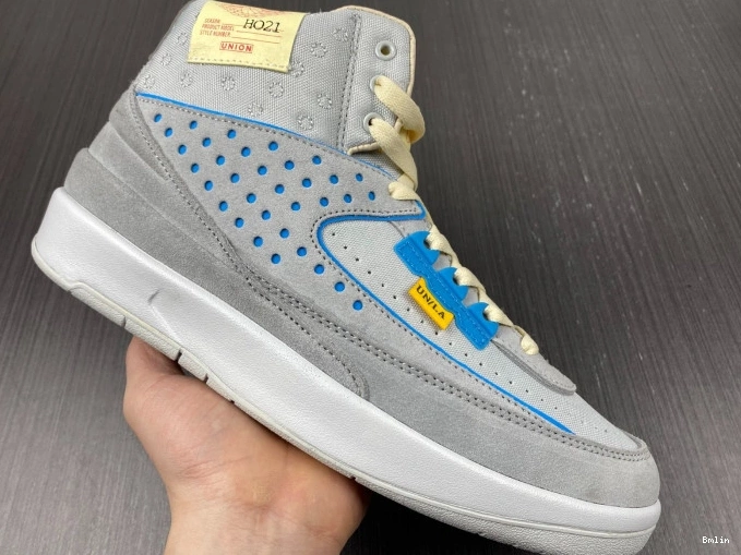 Bmlin Shoes Jordan Fog Union Grey Retro 2 DN3802-001 0710